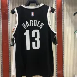 NBA Men New Brooklyn Nets Black #13 HARDEN Jersey High Quality Name and Number Print
