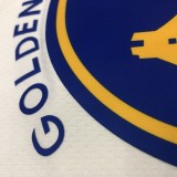 NBA Men Golden State Warriors White #33 WISEMAN Jersey High Quality Name and Number Print