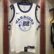 NBA Men Golden State Warriors Retro White #22 WIGGINS Jersey High Quality Name and Number Print