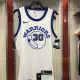 NBA Men Golden State Warriors Retro White #30 CURRY Jersey High Quality Name and Number Print