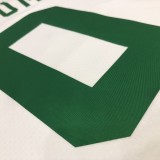 NBA Boston Celtics Retro White with Green Name #0 TATUM Jersey High Quality Name and Number Print