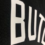 NBA Men Miami Heat Black City #22 BUTLER Jersey High Quality Name and Number Print