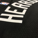 NBA Men Miami Heat Black City #14 HERRO Jersey High Quality Name and Number Print