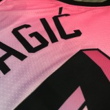 NBA Men  Season 2021 Miami Heat City Gradient color #7 DRAGIC Jersey High Quality Name and Number Print