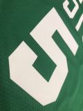 NBA Boston Celtics Green with White Name #5 GARNETT Jersey High Quality Name and Number Print