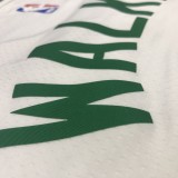 NBA Boston Celtics Retro White with Green Name #8 WALKER Jersey High Quality Name and Number Print