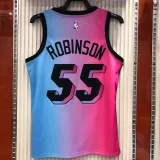 NBA Men  Season 2021 Miami Heat City Gradient color Jersey High Quality Name and Number Print