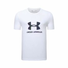 UNDER ARMOUR White Pure Cotton T-shirts