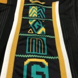NBA Men Season 2021 Memphis Grizzlies Black City with White Lines #12 MORANT Jersey High Quality Name and Number Print