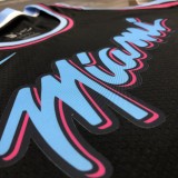 NBA Men Miami Heat Black City #13 ADEBAYO Jersey High Quality Name and Number Print