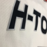 NBA Men Houston Rockets White City #0 WESTBROOK Jersey High Quality Name and Number Print