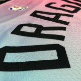 NBA Men  Season 2021 Miami Heat City Gradient color #7 DRAGIC Jersey High Quality Name and Number Print