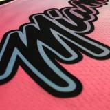 NBA Men  Season 2021 Miami Heat City Gradient color #7 DRAGIC Jersey High Quality Name and Number Print
