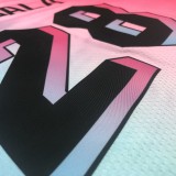 NBA Men  Season 2021 Miami Heat City Gradient color #28 IGUODALA Jersey High Quality Name and Number Print