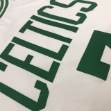 NBA Boston Celtics Retro White with Green Name #7 BROWN Jersey High Quality Name and Number Print