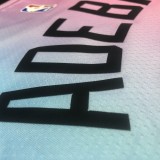 NBA Men  Season 2021 Miami Heat City Gradient color #13 ADEBAYO Jersey High Quality Name and Number Print