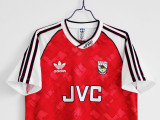 91-92  Arsenal Home Retro Jersey