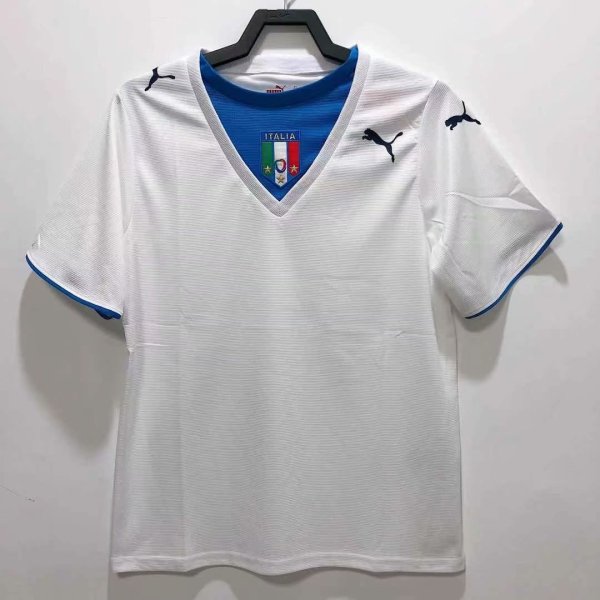 2006 Italy Away  Retro Jersye