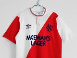 87-88 Rangers Away Retro Jersey Thai Quality