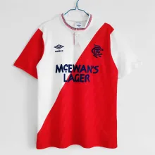 87-88 Rangers Away Retro Jersey Thai Quality