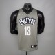 NBA Men New Brooklyn Nets Grey City #13 HARDEN Jersey High Quality Name and Number Print