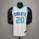 NBA Men New Season Charlotte Hornets #20 HAYWARD White Jersey High Quality Name and Number Print