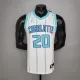 NBA Men New Season Charlotte Hornets #20 HAYWARD White Jersey High Quality Name and Number Print