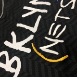 NBA Men Season 2021 Brooklyn Nets Black City #12 HARRIS Jersey High Quality Name and Number Print