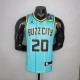 NBA Men Season 2021 Charlotte Hornets #20 HAYWARD Green City Jersey High Quality Name and Number Print