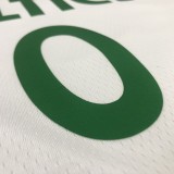 NBA Season 2021 Boston Celtics White City #0 TATUM Jersey High Quality Name and Number Print