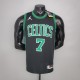 NBA Season 2021 Boston Celtics Black with Green Name #7 BROWN Jersey High Quality Name and Number Print