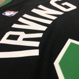 NBA Season 2021 Boston Celtics Black with Green Name #11 IRVING Jersey High Quality Name and Number Print