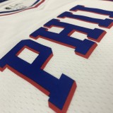 NBA Men Philadelphia 76ers White #25 SIMMONS Jersey High Quality Name and Number Print