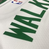 NBA Season 2021 Boston Celtics White City #8 WALKER Jersey High Quality Name and Number Print