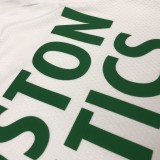 NBA Season 2021 Boston Celtics White City #7 BROWN Jersey High Quality Name and Number Print