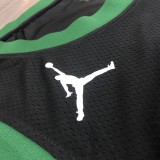 NBA Season 2021 Boston Celtics Black with Green Name #11 IRVING Jersey High Quality Name and Number Print