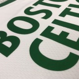 NBA Season 2021 Boston Celtics White City #7 BROWN Jersey High Quality Name and Number Print