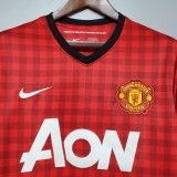 12-13 Man United Home Retro Jersey