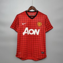 12-13 Man United Home Retro Jersey