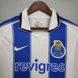 03-04 Porto Home  Retro Jersey