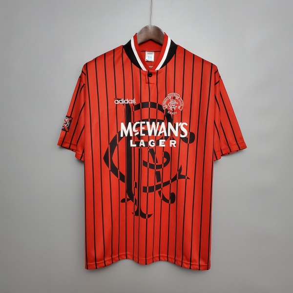 94-95 Rangers Away Retro Jersey Thai Quality (changjiangtiyu)
