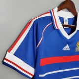 1998 France Home  Retro Jersey