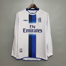 03-05 Chelsea Away Retro Jersey Long Sleeve