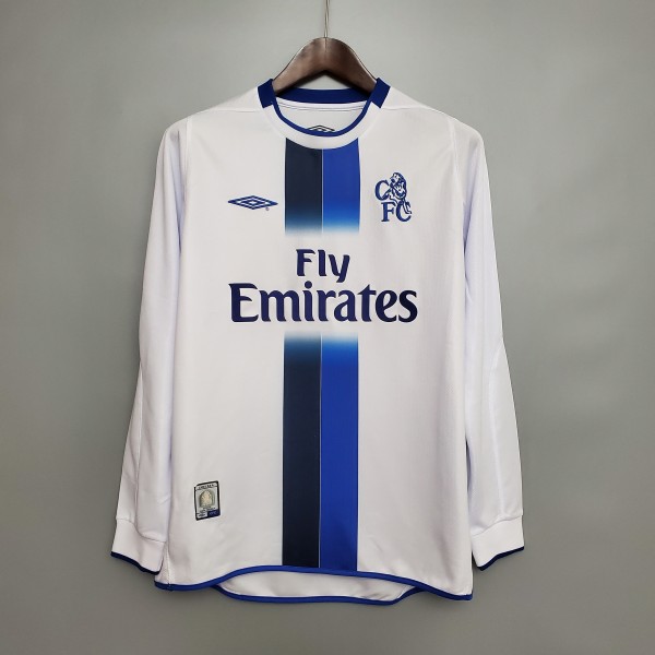 03-05 Chelsea Away Retro Jersey Long Sleeve
