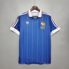 1982 France Home Retro Jersye