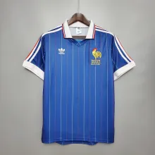 1982 France Home Retro Jersye