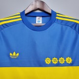 1981 Boca Home Retro Soccer Jersey Thai Quality
