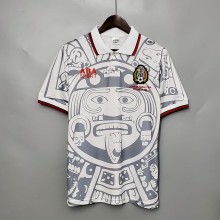 1998 Mexico Away Retro Jersey Fans Version