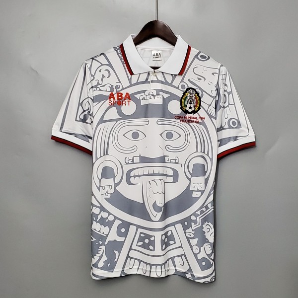 1998 Mexico Away Retro Jersey Fans Version