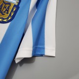 1986 Argentina Home Retro Jersey Fan Version